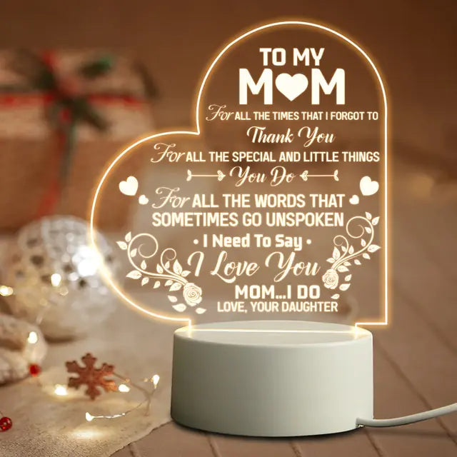 Mom's Gift Night Light