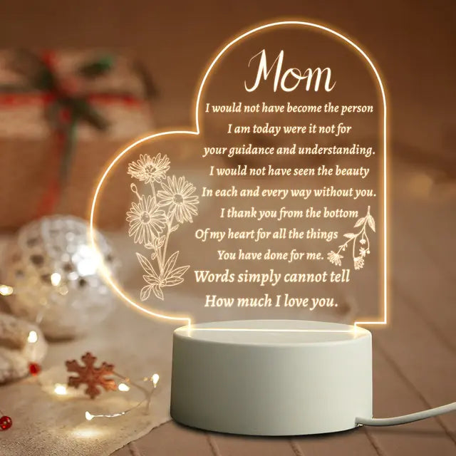 Mom's Gift Night Light