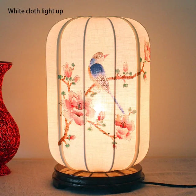 Stylish Hand-Painted Desk Lamp