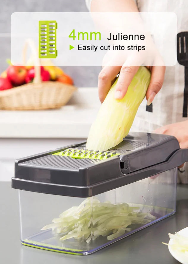 14-in-1 Vegetable Chopper and Slicer