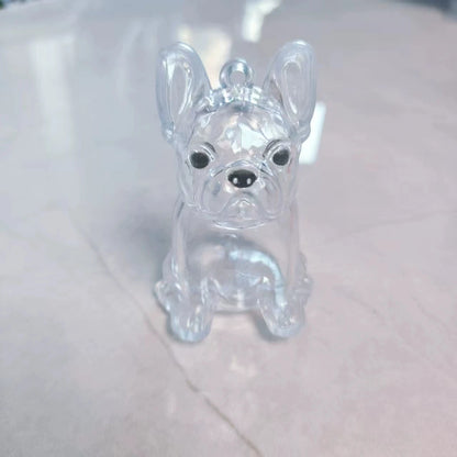 Pet Hair Memorial Keychain