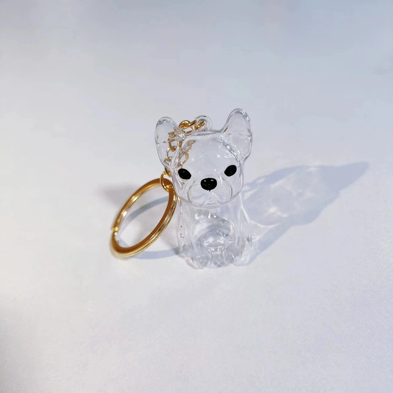 Pet Hair Memorial Keychain