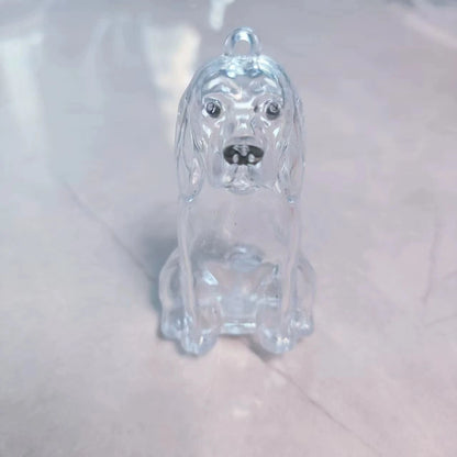 Pet Hair Memorial Keychain