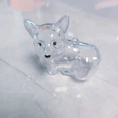 Pet Hair Memorial Keychain
