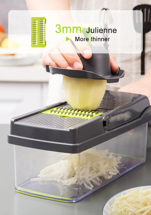 14-in-1 Vegetable Chopper and Slicer